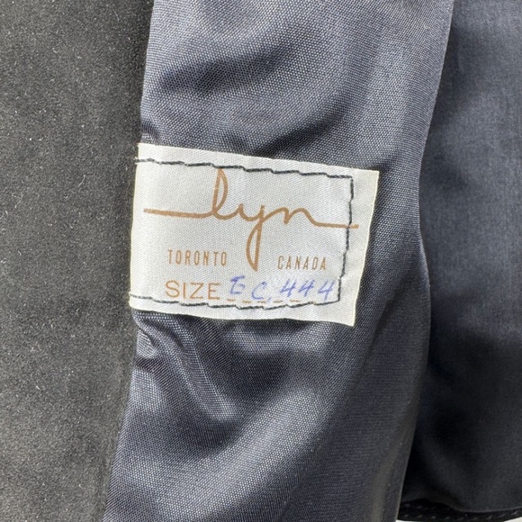 Rare Vintage Bart by Sibylle Lyn Black Suede Jacket – M/L – Made in Canada - Picture 6 of 15